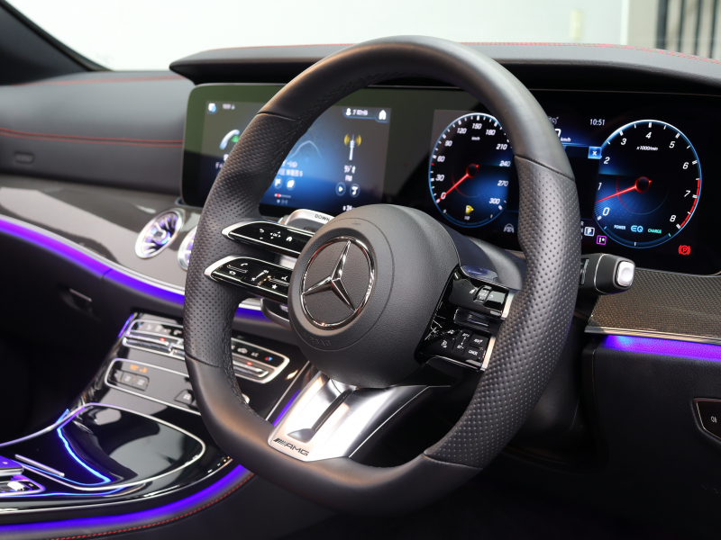 AMG Eクラス E53 4MATIC＋ｸｰﾍﾟ EXｸﾙｰｼﾌﾞ&ﾚｰﾀﾞｰSP　後期 ISG搭載 435ps MEｺﾈ 黒赤革 黒幌 ﾅﾋﾞTV Car Play ﾌﾞﾙﾒｽﾀｰ ﾍｯﾄﾞｱｯﾌﾟD 360ｶﾒﾗ ﾍﾞﾝﾁﾚｰﾀｰ ﾏｯｻｰｼﾞ機能 AMG20AW　2年保証
