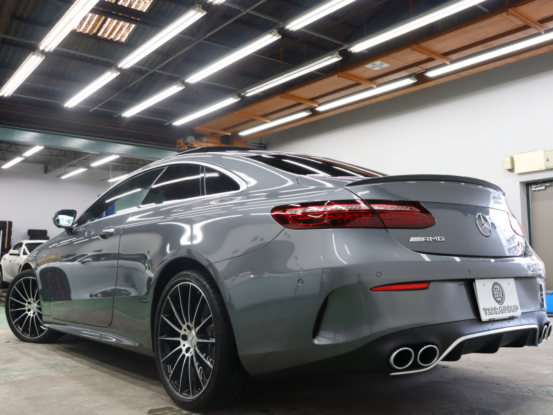 AMG Eクラス E53 4MATIC＋ｸｰﾍﾟ EXｸﾙｰｼﾌﾞ&ﾚｰﾀﾞｰSP　後期 ISG搭載 435ps MEｺﾈ 黒赤革 黒幌 ﾅﾋﾞTV Car Play ﾌﾞﾙﾒｽﾀｰ ﾍｯﾄﾞｱｯﾌﾟD 360ｶﾒﾗ ﾍﾞﾝﾁﾚｰﾀｰ ﾏｯｻｰｼﾞ機能 AMG20AW　2年保証