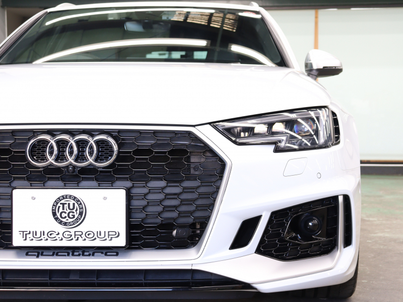 アウディ RS4アバント 2.9 ｸﾜﾄﾛ RSﾃﾞｻﾞｲﾝPKG ACC ADVｷｰ ｻｲﾄﾞA 黒革 MMIﾅﾋﾞ Apple CarPlay B&Oｻｳﾝﾄﾞ ﾊﾞｰﾁｬﾙｺｯｸﾋﾟｯﾄ ﾏﾄﾘｸｯｽLEDﾗｲﾄ 360°ｶﾒﾗ ｵｰﾄﾃｰﾙｹﾞｰﾄ ﾚｯﾄﾞｷｬﾘﾊﾟｰ RSｽﾎﾟｰﾂｴｷｿﾞｰｽﾄ 　2年保証