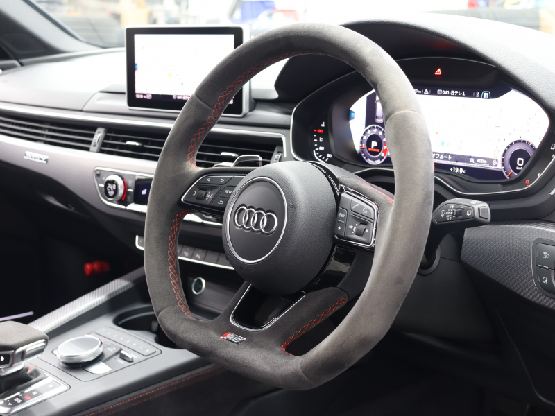 アウディ RS4アバント 2.9 ｸﾜﾄﾛ RSﾃﾞｻﾞｲﾝPKG ACC ADVｷｰ ｻｲﾄﾞA 黒革 MMIﾅﾋﾞ Apple CarPlay B&Oｻｳﾝﾄﾞ ﾊﾞｰﾁｬﾙｺｯｸﾋﾟｯﾄ ﾏﾄﾘｸｯｽLEDﾗｲﾄ 360°ｶﾒﾗ ｵｰﾄﾃｰﾙｹﾞｰﾄ ﾚｯﾄﾞｷｬﾘﾊﾟｰ RSｽﾎﾟｰﾂｴｷｿﾞｰｽﾄ 　2年保証