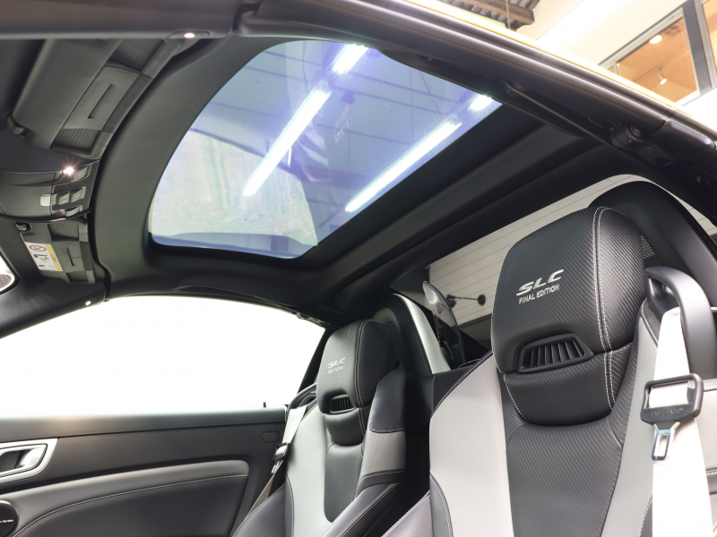 AMG SLC SLC43 ﾌｧｲﾅﾙED ﾚｰﾀﾞｰｾｰﾌﾃｨPKG　特別仕様 ｷｰﾚｽGO 専用革 ﾏｼﾞｯｸｽｶｲR ﾅﾋﾞTV Bｶﾒﾗ harman/Kardon ｴｱﾌｶｰﾌ 専用ｴｸｽﾃﾘｱ&18AW ﾊﾟﾌｫｰﾏﾝｽｽﾃｱ　2年保証付