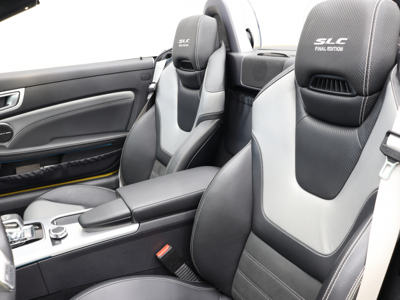 AMG SLC SLC43 ﾌｧｲﾅﾙED ﾚｰﾀﾞｰｾｰﾌﾃｨPKG　特別仕様 ｷｰﾚｽGO 専用革 ﾏｼﾞｯｸｽｶｲR ﾅﾋﾞTV Bｶﾒﾗ harman/Kardon ｴｱﾌｶｰﾌ 専用ｴｸｽﾃﾘｱ&18AW ﾊﾟﾌｫｰﾏﾝｽｽﾃｱ　2年保証付