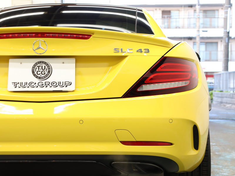 AMG SLC SLC43 ﾌｧｲﾅﾙED ﾚｰﾀﾞｰｾｰﾌﾃｨPKG　特別仕様 ｷｰﾚｽGO 専用革 ﾏｼﾞｯｸｽｶｲR ﾅﾋﾞTV Bｶﾒﾗ harman/Kardon ｴｱﾌｶｰﾌ 専用ｴｸｽﾃﾘｱ&18AW ﾊﾟﾌｫｰﾏﾝｽｽﾃｱ　2年保証付