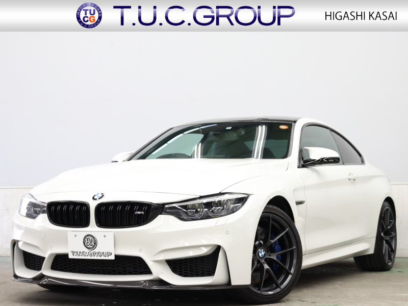 BMW Mシリーズ M4ｸｰﾍﾟCS MDCT  日本限定60台 ｺﾝﾌｫA 黒革ｱﾙｶﾝｺﾝﾋﾞ ｶｰﾎﾞﾝR 専用ｴｱﾛ 専用19＆20AW 　2年保証