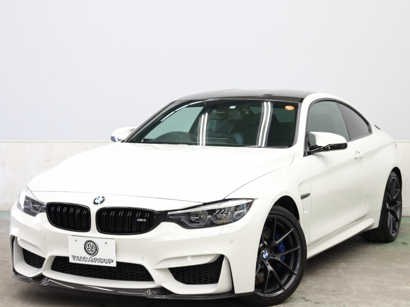 BMW Mシリーズ M4ｸｰﾍﾟCS MDCT  日本限定60台 ｺﾝﾌｫA 黒革ｱﾙｶﾝｺﾝﾋﾞ ｶｰﾎﾞﾝR 専用ｴｱﾛ 専用19＆20AW 　2年保証