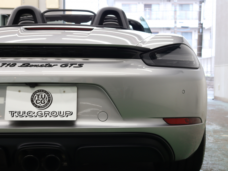 ポルシェ 718 ボクスター GTS ｽﾎﾟｰﾂｸﾛﾉPKG PDK　1ｵｰﾅｰ PASM ECO 黒革×ｱﾙｶﾝﾀﾗｽﾎﾟｰﾂｼｰﾄ PCMﾅﾋﾞ BTｵｰﾃﾞｨｵ&TEL GTｽﾎﾟｰﾂｽﾃｱ 20ｲﾝﾁｶﾚﾗSｱﾙﾐﾎｲｰﾙ 可変ﾘｱｽﾎﾟｲﾗｰ　2年保証付