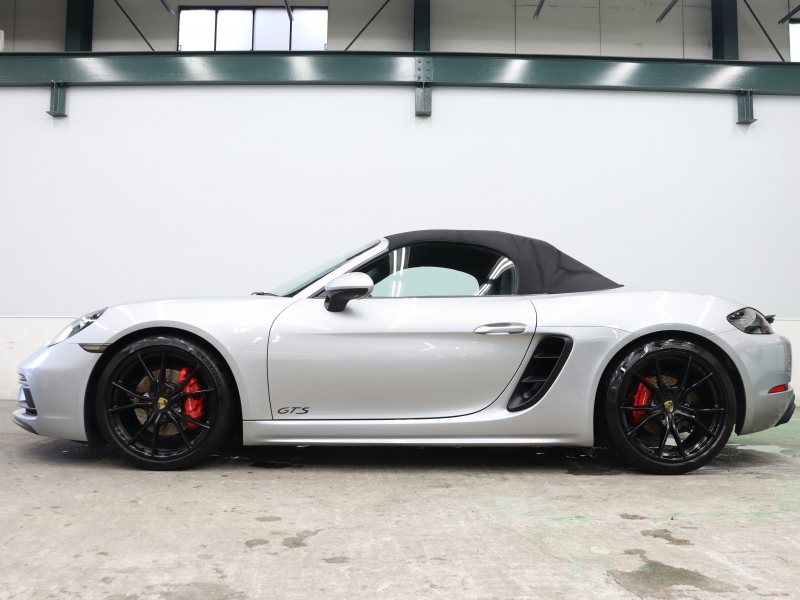 ポルシェ 718 ボクスター GTS ｽﾎﾟｰﾂｸﾛﾉPKG PDK　1ｵｰﾅｰ PASM ECO 黒革×ｱﾙｶﾝﾀﾗｽﾎﾟｰﾂｼｰﾄ PCMﾅﾋﾞ BTｵｰﾃﾞｨｵ&TEL GTｽﾎﾟｰﾂｽﾃｱ 20ｲﾝﾁｶﾚﾗSｱﾙﾐﾎｲｰﾙ 可変ﾘｱｽﾎﾟｲﾗｰ　2年保証付