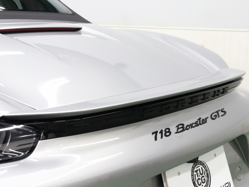 ポルシェ 718 ボクスター GTS ｽﾎﾟｰﾂｸﾛﾉPKG PDK　1ｵｰﾅｰ PASM ECO 黒革×ｱﾙｶﾝﾀﾗｽﾎﾟｰﾂｼｰﾄ PCMﾅﾋﾞ BTｵｰﾃﾞｨｵ&TEL GTｽﾎﾟｰﾂｽﾃｱ 20ｲﾝﾁｶﾚﾗSｱﾙﾐﾎｲｰﾙ 可変ﾘｱｽﾎﾟｲﾗｰ　2年保証付