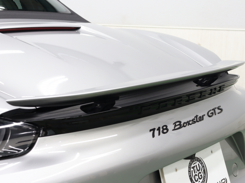 ポルシェ 718 ボクスター GTS ｽﾎﾟｰﾂｸﾛﾉPKG PDK　1ｵｰﾅｰ PASM ECO 黒革×ｱﾙｶﾝﾀﾗｽﾎﾟｰﾂｼｰﾄ PCMﾅﾋﾞ BTｵｰﾃﾞｨｵ&TEL GTｽﾎﾟｰﾂｽﾃｱ 20ｲﾝﾁｶﾚﾗSｱﾙﾐﾎｲｰﾙ 可変ﾘｱｽﾎﾟｲﾗｰ　2年保証付