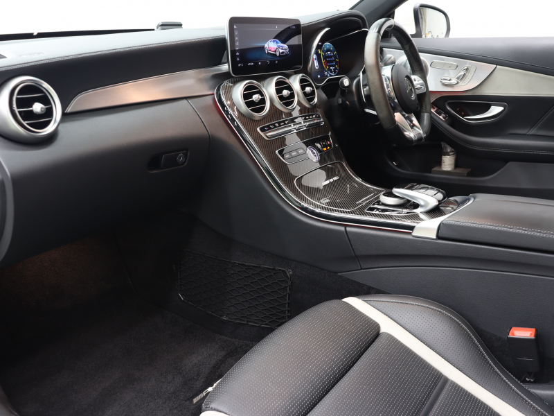 AMG Cクラス C63S ｸｰﾍﾟ AMGｶｰﾎﾞﾝ&ﾚｰﾀﾞｰP　後期 黒革 ｼｰﾄﾋｰﾀｰ ﾊﾟﾉﾗﾏSR 純正HDDﾅﾋﾞ ﾌﾞﾙﾒｽﾀｰS AMGﾄﾞﾗｲﾌﾞｺﾝﾄﾛｰﾙｽｲｯﾁ AMGｴｱﾛ&19/20ｲﾝﾁAW ﾚｯﾄﾞｷｬﾘﾊﾟｰ 2年保証付