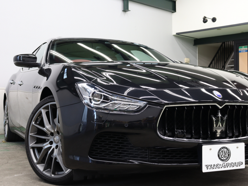 マセラティ ギブリ S　ｶｰﾎﾞﾝｽﾎﾟｰﾂPKG 中期 ｽｶｲﾌｯｸｻｽ ACC BSM Pｽﾀ 赤革 ｼｰﾄﾋｰﾀｰ ｻﾝﾙｰﾌ 純正SDﾅﾋﾞTV BTｵｰﾃﾞｨｵ ｱﾙｶﾝﾀｰﾗﾙｰﾌﾗｲﾅｰ ｶｰﾎﾞﾝｲﾝﾃﾘｱ OPﾁﾀｰﾉ21AW　2年保証付