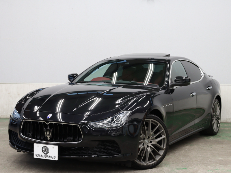 マセラティ ギブリ S　ｶｰﾎﾞﾝｽﾎﾟｰﾂPKG 中期 ｽｶｲﾌｯｸｻｽ ACC BSM Pｽﾀ 赤革 ｼｰﾄﾋｰﾀｰ ｻﾝﾙｰﾌ 純正SDﾅﾋﾞTV BTｵｰﾃﾞｨｵ ｱﾙｶﾝﾀｰﾗﾙｰﾌﾗｲﾅｰ ｶｰﾎﾞﾝｲﾝﾃﾘｱ OPﾁﾀｰﾉ21AW　2年保証付