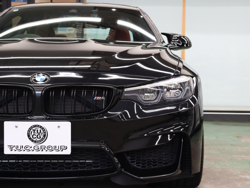 BMW Mシリーズ M4 ｸｰﾍﾟ ｺﾝﾍﾟﾃｨｼｮﾝ　後期LCI LCW ｺﾝﾌｫA 赤革 ｶｰﾎﾞﾝR 純正HDDﾅﾋﾞTV harman/Kardon HUD Bｶﾒﾗ ｲﾝﾃﾘｼﾞｪﾝﾄｾｰﾌﾃｨ ｶｰﾎﾞﾝｲﾝﾃﾘｱ 専用ｴｱﾛ&20AW(ｽﾀｲﾘﾝｸﾞ666M)　2年保証付