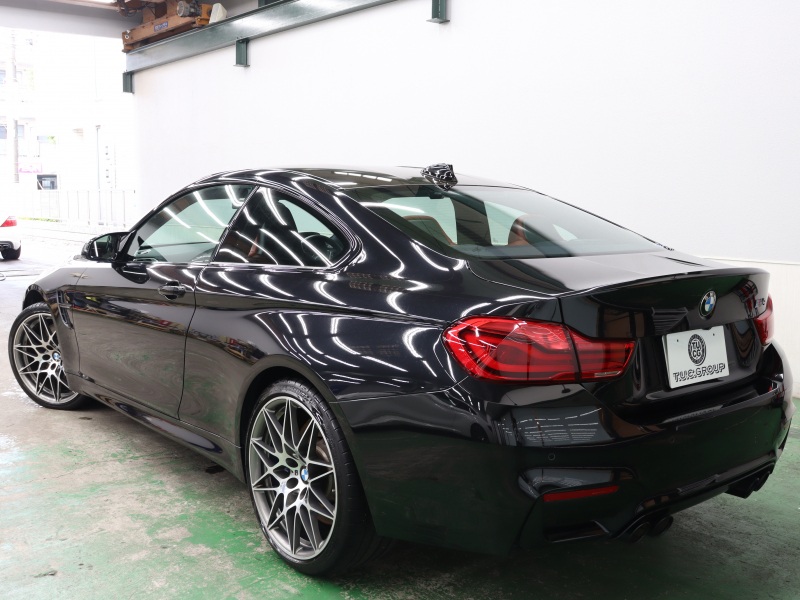 BMW Mシリーズ M4 ｸｰﾍﾟ ｺﾝﾍﾟﾃｨｼｮﾝ　後期LCI LCW ｺﾝﾌｫA 赤革 ｶｰﾎﾞﾝR 純正HDDﾅﾋﾞTV harman/Kardon HUD Bｶﾒﾗ ｲﾝﾃﾘｼﾞｪﾝﾄｾｰﾌﾃｨ ｶｰﾎﾞﾝｲﾝﾃﾘｱ 専用ｴｱﾛ&20AW(ｽﾀｲﾘﾝｸﾞ666M)　2年保証付