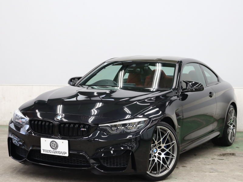 BMW Mシリーズ M4 ｸｰﾍﾟ ｺﾝﾍﾟﾃｨｼｮﾝ　後期LCI LCW ｺﾝﾌｫA 赤革 ｶｰﾎﾞﾝR 純正HDDﾅﾋﾞTV harman/Kardon HUD Bｶﾒﾗ ｲﾝﾃﾘｼﾞｪﾝﾄｾｰﾌﾃｨ ｶｰﾎﾞﾝｲﾝﾃﾘｱ 専用ｴｱﾛ&20AW(ｽﾀｲﾘﾝｸﾞ666M)　2年保証付