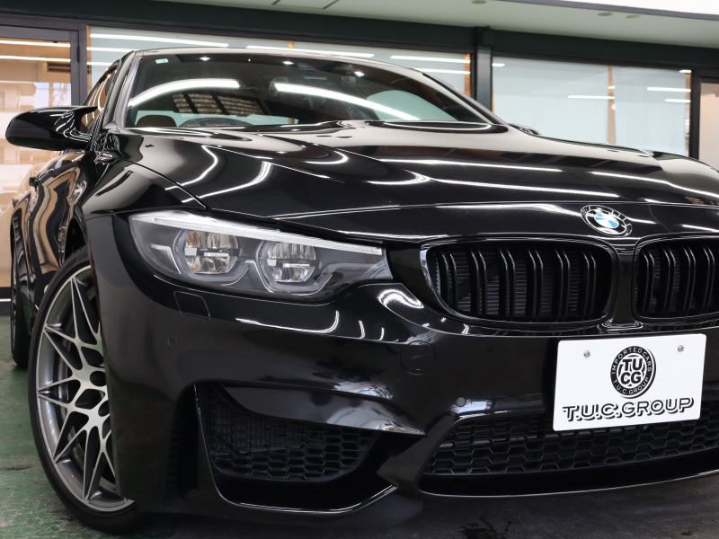 BMW Mシリーズ M4 ｸｰﾍﾟ ｺﾝﾍﾟﾃｨｼｮﾝ　後期LCI LCW ｺﾝﾌｫA 赤革 ｶｰﾎﾞﾝR 純正HDDﾅﾋﾞTV harman/Kardon HUD Bｶﾒﾗ ｲﾝﾃﾘｼﾞｪﾝﾄｾｰﾌﾃｨ ｶｰﾎﾞﾝｲﾝﾃﾘｱ 専用ｴｱﾛ&20AW(ｽﾀｲﾘﾝｸﾞ666M)　2年保証付