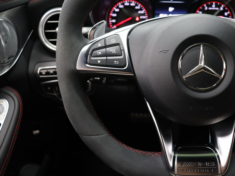 AMG Cクラス C63S Edition1 ｴｸｽｸﾙｰｼﾌﾞ&ﾚｰﾀﾞｰSP　350台限定車 1ｵｰﾅｰ 左H 510ps  ｷｰﾚｽGO 専用ｼｰﾄ ﾅﾋﾞTV ﾌﾞﾙﾒｽﾀｰ 自動ﾄﾗﾝｸ&ﾌｯﾄﾄﾗﾝｸOPﾅｰ ﾊﾟﾌｫｰﾏﾝｽEX ﾊﾟﾌｫｰﾏﾝｽｽﾃｱﾘﾝｸﾞ AMGｴｱﾛ&19AW　2年保証