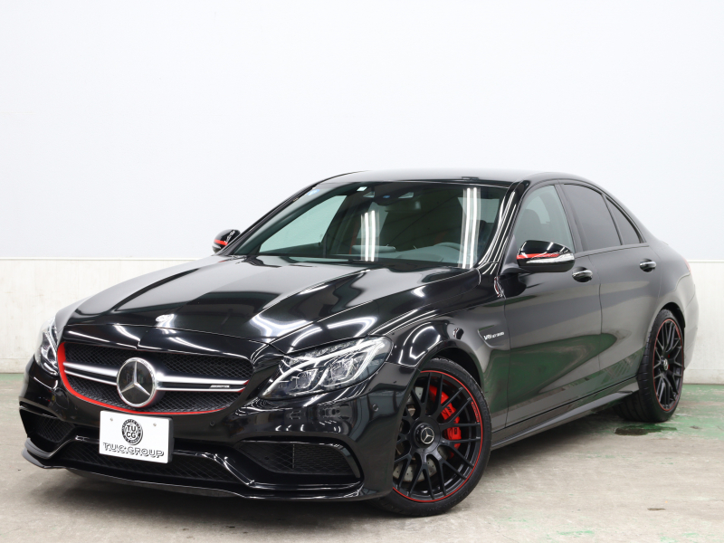 AMG Cクラス C63S Edition1 ｴｸｽｸﾙｰｼﾌﾞ&ﾚｰﾀﾞｰSP　350台限定車 1ｵｰﾅｰ 左H 510ps  ｷｰﾚｽGO 専用ｼｰﾄ ﾅﾋﾞTV ﾌﾞﾙﾒｽﾀｰ 自動ﾄﾗﾝｸ&ﾌｯﾄﾄﾗﾝｸOPﾅｰ ﾊﾟﾌｫｰﾏﾝｽEX ﾊﾟﾌｫｰﾏﾝｽｽﾃｱﾘﾝｸﾞ AMGｴｱﾛ&19AW　2年保証