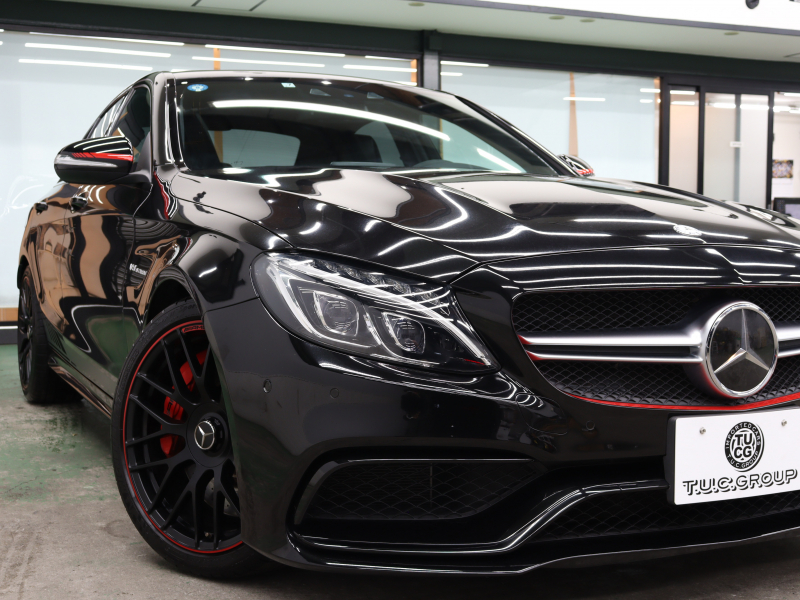 AMG Cクラス C63S Edition1 ｴｸｽｸﾙｰｼﾌﾞ&ﾚｰﾀﾞｰSP　350台限定車 1ｵｰﾅｰ 左H 510ps  ｷｰﾚｽGO 専用ｼｰﾄ ﾅﾋﾞTV ﾌﾞﾙﾒｽﾀｰ 自動ﾄﾗﾝｸ&ﾌｯﾄﾄﾗﾝｸOPﾅｰ ﾊﾟﾌｫｰﾏﾝｽEX ﾊﾟﾌｫｰﾏﾝｽｽﾃｱﾘﾝｸﾞ AMGｴｱﾛ&19AW　2年保証