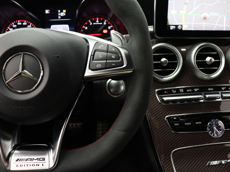 AMG Cクラス C63S Edition1 ｴｸｽｸﾙｰｼﾌﾞ&ﾚｰﾀﾞｰSP　350台限定車 1ｵｰﾅｰ 左H 510ps  ｷｰﾚｽGO 専用ｼｰﾄ ﾅﾋﾞTV ﾌﾞﾙﾒｽﾀｰ 自動ﾄﾗﾝｸ&ﾌｯﾄﾄﾗﾝｸOPﾅｰ ﾊﾟﾌｫｰﾏﾝｽEX ﾊﾟﾌｫｰﾏﾝｽｽﾃｱﾘﾝｸﾞ AMGｴｱﾛ&19AW　2年保証