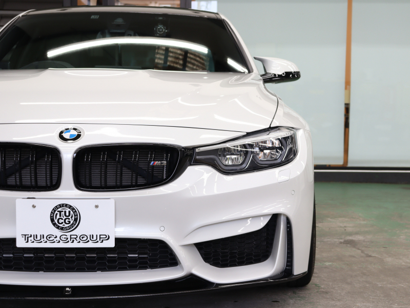 BMW Mシリーズ M3 ｺﾝﾍﾟﾃｨｼｮﾝ　後期LCI LCW ｲﾝﾃﾘｼﾞｪﾝﾄS ｺﾝﾌｫA 黒革 ｶｰﾎﾞﾝR IdriveﾅﾋﾞTV harman/Kardon HUD Bｶﾒﾗ ｶｰﾎﾞﾝｲﾝﾃﾘｱ Mｻｽﾍﾟﾝｼｮﾝ 専用ｴｱﾛ&20AW(ｽﾀｲﾘﾝｸﾞ666M) ｵﾌﾟｼｮﾝｶﾗｰ　2年保証付