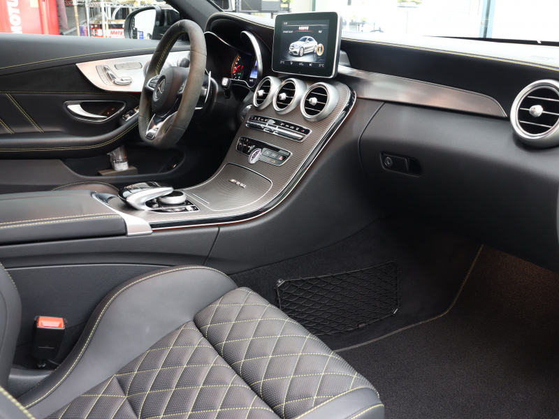 AMG Cクラス C63S ｸｰﾍﾟ Edition1 ﾚｰﾀﾞｰSP　限定車 左ﾊﾝﾄﾞﾙ 510ps AMGﾊﾟﾌｫｰﾏﾝｽｼｰﾄ ﾅﾋﾞTV ﾌﾞﾙﾒｽﾀｰS AMGﾊﾟﾌｫｰﾏﾝｽｴｸﾞｿﾞｰｽﾄ 専用ﾊﾟﾌｫｰﾏﾝｽｽﾃｱﾘﾝｸﾞ 専用ｴｱﾛ&19/20AW(ﾏｯﾄﾌﾞﾗｯｸ) 　2年保証