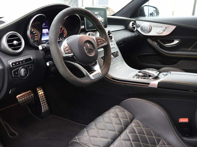 AMG Cクラス C63S ｸｰﾍﾟ Edition1 ﾚｰﾀﾞｰSP　限定車 左ﾊﾝﾄﾞﾙ 510ps AMGﾊﾟﾌｫｰﾏﾝｽｼｰﾄ ﾅﾋﾞTV ﾌﾞﾙﾒｽﾀｰS AMGﾊﾟﾌｫｰﾏﾝｽｴｸﾞｿﾞｰｽﾄ 専用ﾊﾟﾌｫｰﾏﾝｽｽﾃｱﾘﾝｸﾞ 専用ｴｱﾛ&19/20AW(ﾏｯﾄﾌﾞﾗｯｸ) 　2年保証