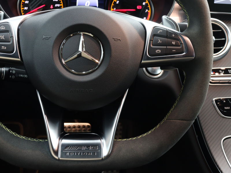 AMG Cクラス C63S ｸｰﾍﾟ Edition1 ﾚｰﾀﾞｰSP　限定車 左ﾊﾝﾄﾞﾙ 510ps AMGﾊﾟﾌｫｰﾏﾝｽｼｰﾄ ﾅﾋﾞTV ﾌﾞﾙﾒｽﾀｰS AMGﾊﾟﾌｫｰﾏﾝｽｴｸﾞｿﾞｰｽﾄ 専用ﾊﾟﾌｫｰﾏﾝｽｽﾃｱﾘﾝｸﾞ 専用ｴｱﾛ&19/20AW(ﾏｯﾄﾌﾞﾗｯｸ) 　2年保証