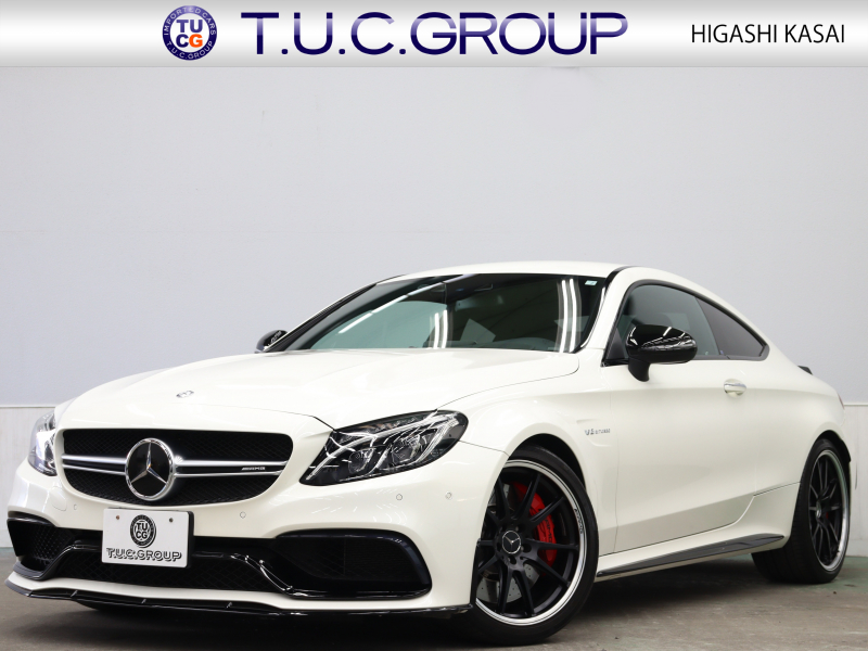 AMG Cクラス C63S ｸｰﾍﾟ Edition1 ﾚｰﾀﾞｰSP　限定車 左ﾊﾝﾄﾞﾙ 510ps AMGﾊﾟﾌｫｰﾏﾝｽｼｰﾄ ﾅﾋﾞTV ﾌﾞﾙﾒｽﾀｰS AMGﾊﾟﾌｫｰﾏﾝｽｴｸﾞｿﾞｰｽﾄ 専用ﾊﾟﾌｫｰﾏﾝｽｽﾃｱﾘﾝｸﾞ 専用ｴｱﾛ&19/20AW(ﾏｯﾄﾌﾞﾗｯｸ) 　2年保証