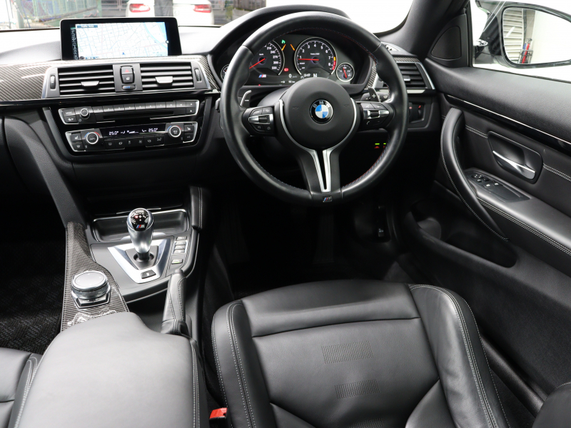 BMW Mシリーズ M4 ｸｰﾍﾟ MDCT　ｺﾝﾌｫｰﾄA ｲﾝﾃﾘｼﾞｪﾝﾄS 黒革 ﾅﾋﾞTV Bluetooth Bｶﾒﾗ ﾍｯﾄﾞｱｯﾌﾟD LEDﾍｯﾄﾞﾗｲﾄ Mｴｱﾛ&19AW　2年保証付