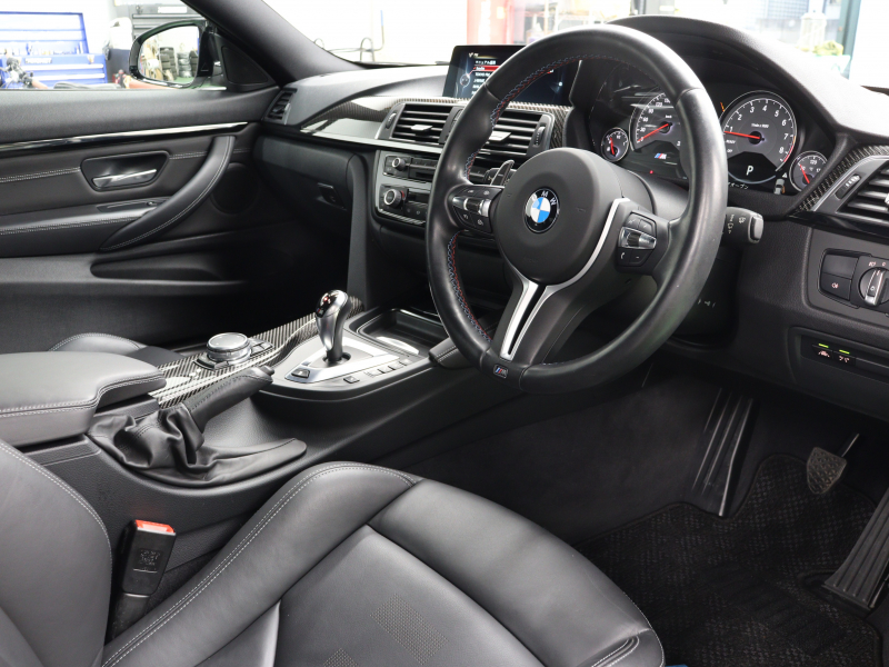 BMW Mシリーズ M4 ｸｰﾍﾟ MDCT　ｺﾝﾌｫｰﾄA ｲﾝﾃﾘｼﾞｪﾝﾄS 黒革 ﾅﾋﾞTV Bluetooth Bｶﾒﾗ ﾍｯﾄﾞｱｯﾌﾟD LEDﾍｯﾄﾞﾗｲﾄ Mｴｱﾛ&19AW　2年保証付
