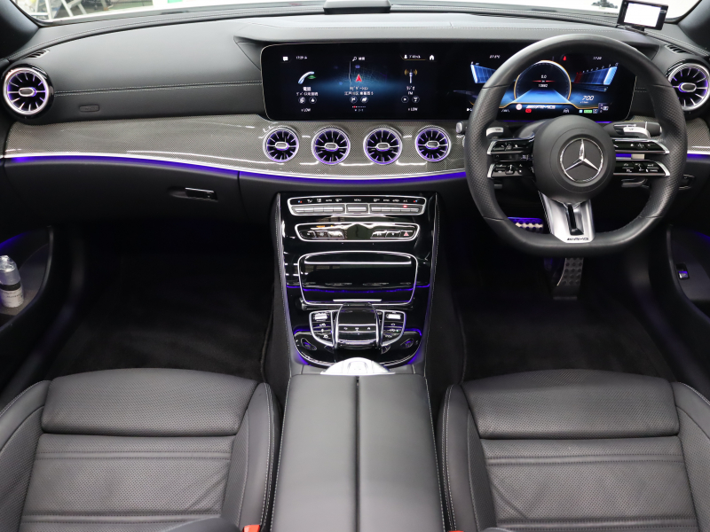 AMG Eクラス E53ｶﾌﾞﾘｵﾚ 4MATIC+ ｴｸｽｸﾙｰｼﾌﾞ& ﾚｰﾀﾞｰSP　後期ﾓﾃﾞﾙ ISG搭載  黒革 ﾍﾞﾝﾁﾚｰﾀｰ ｴｱｽｶｰﾌ ﾘﾗｸｾﾞｰｼｮﾝ機能 赤幌 ﾅﾋﾞTV CarPlay ﾌﾞﾙﾒｽﾀｰS  HUD 360ｶﾒﾗ ﾜｲﾔﾚｽﾁｬｰｼﾞﾝｸﾞ AMGｴｱﾛ&20AW　2年保証
