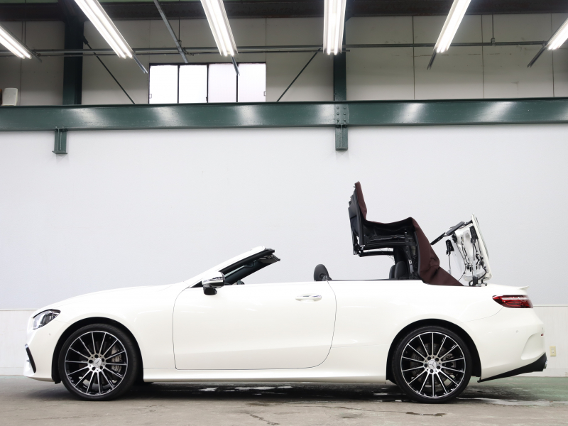 AMG Eクラス E53ｶﾌﾞﾘｵﾚ 4MATIC+ ｴｸｽｸﾙｰｼﾌﾞ& ﾚｰﾀﾞｰSP　後期ﾓﾃﾞﾙ ISG搭載  黒革 ﾍﾞﾝﾁﾚｰﾀｰ ｴｱｽｶｰﾌ ﾘﾗｸｾﾞｰｼｮﾝ機能 赤幌 ﾅﾋﾞTV CarPlay ﾌﾞﾙﾒｽﾀｰS  HUD 360ｶﾒﾗ ﾜｲﾔﾚｽﾁｬｰｼﾞﾝｸﾞ AMGｴｱﾛ&20AW　2年保証