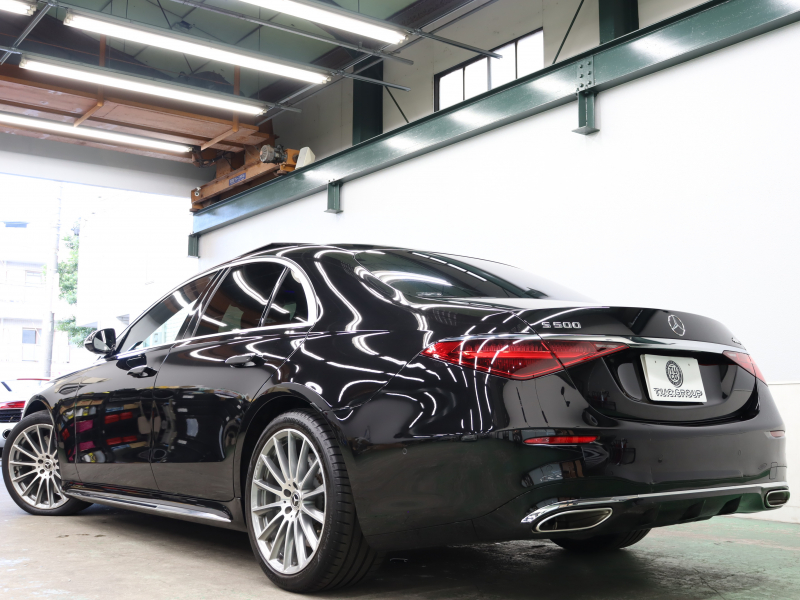 メルセデスベンツ Sクラス S500 4MATIC ISG搭載ﾓﾃﾞﾙ ﾍﾞｰｼｯｸ&AMGﾗｲﾝ&ﾚｻﾞｰｴｸｽｸﾙｰｼﾌﾞPKG　現行ﾓﾃﾞﾙ 黒革 ﾍﾞﾝﾁﾚｰﾀｰ ﾊﾟﾉﾗﾏSR 純正ﾅﾋﾞ 3Dﾌﾞﾙﾒｽﾀｰ 360ｶﾒﾗ 3Dｺｯｸﾋﾟｯﾄﾞﾃﾞｨｽﾌﾟﾚｲ ARﾍｯﾄﾞｱｯﾌﾟﾃﾞｨｽﾌﾟﾚｲ ﾃﾞｼﾞﾀﾙLEDﾍｯﾄﾞﾗｲﾄ　2年保証