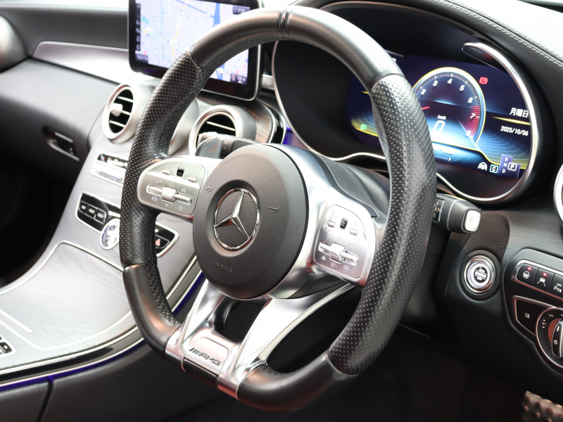 AMG Cクラス C43 4MATIC ｴｸｽｸﾙｰｼﾌﾞ&ﾚｰﾀﾞｰSP　後期 赤革 純正ﾅﾋﾞTV ﾌﾞﾙﾒｽﾀｰS HUD Bｶﾒﾗ 自動ﾄﾗﾝｸ&ﾌｯﾄﾄﾗﾝｸｵｰﾌﾟﾅｰ LEDﾍｯﾄﾞﾗｲﾄ AMGｴｱﾛ&19AW AMGｴｸﾞｿﾞｰｽﾄ　2年保証