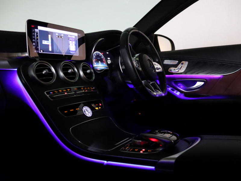 AMG Cクラス C43 4MATIC ｴｸｽｸﾙｰｼﾌﾞ&ﾚｰﾀﾞｰSP　後期 赤革 純正ﾅﾋﾞTV ﾌﾞﾙﾒｽﾀｰS HUD Bｶﾒﾗ 自動ﾄﾗﾝｸ&ﾌｯﾄﾄﾗﾝｸｵｰﾌﾟﾅｰ LEDﾍｯﾄﾞﾗｲﾄ AMGｴｱﾛ&19AW AMGｴｸﾞｿﾞｰｽﾄ　2年保証