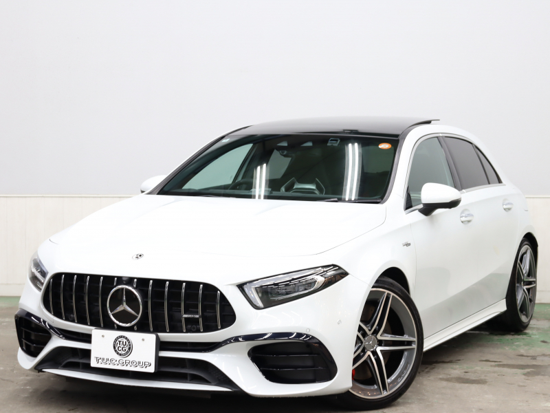 AMG Aクラス A45S 4MATIC+ AMGｱﾄﾞﾊﾞﾝｽﾄﾞ&ﾊﾟﾌｫｰﾏﾝｽPKG　AMGﾊﾟﾌｫｰﾏﾝｽｼｰﾄ黒/赤 ﾋｰﾀｰ ﾍﾞﾝﾁﾚｰﾀｰ ﾊﾟﾉﾗﾏSR ﾅﾋﾞTV HUD 360ｶﾒﾗ ｱﾀﾞﾌﾟﾃｨﾌﾞLEDﾗｲﾄ AMGﾊﾟﾌｫｰﾏﾝｽｴｸﾞｿﾞｰｽﾄ AMGｴｱﾛ＆19AW ACC BSM LCW　2年保証