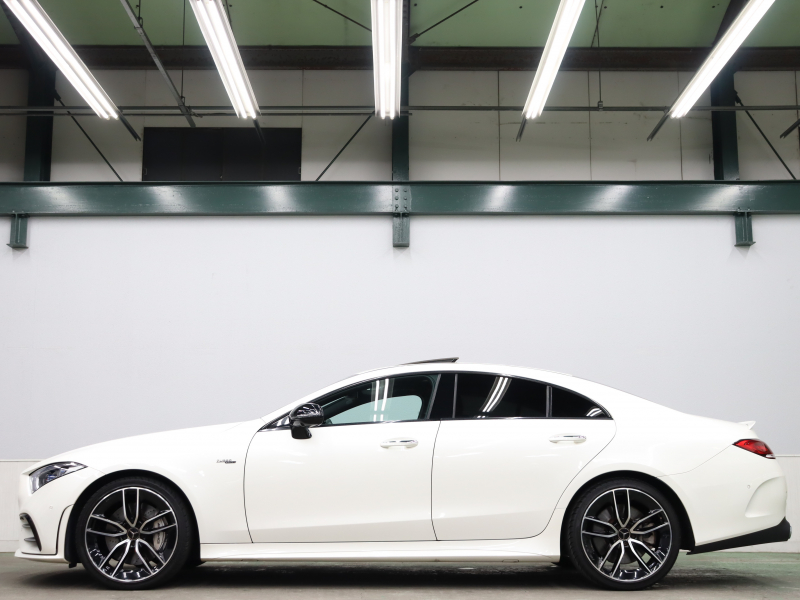 AMG CLSクラス CLS53 4MATIC+ ﾚｰﾀﾞｰSP ISG搭載　黒革 ﾍﾞﾝﾁﾚｰﾀｰ ﾀﾞｲﾅﾐｯｸｼｰﾄ ｻﾝﾙｰﾌ 純正ﾅﾋﾞTV 360ｶﾒﾗ ﾌﾞﾙﾒｽﾀｰ HUD ﾏﾙﾁﾋﾞｰﾑLEDﾗｲﾄ AMGｴｸﾞｿﾞｰｽﾄｼｽﾃﾑ 専用ｴｱﾛ&20AW　2年保証付