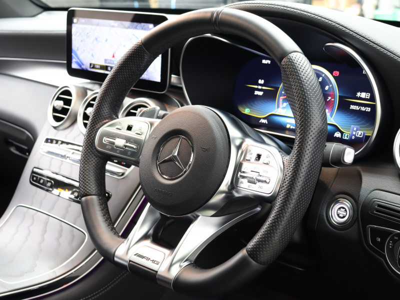 AMG GLCクーペ GLC43ｸｰﾍﾟ 4MATIC ﾚｻﾞｰｴｸｽｸﾙｰｼﾌﾞ&ﾚｰﾀﾞｰSP　後期 MEｺﾈ 黒革 SR ｼｰﾄﾋｰﾀｰ&ﾍﾞﾝﾁﾚｰﾀｰ MBUXﾅﾋﾞTV BTｵｰﾃﾞｨｵ 360ｶﾒﾗ LEDﾍｯﾄﾞﾗｲﾄ ﾍｯﾄﾞｱｯﾌﾟD ﾌﾞﾙﾒｽﾀｰS 自動Rｹﾞｰﾄ&ﾊﾝｽﾞﾌﾘｰA AMGｴｱﾛ&20AW　2年保証