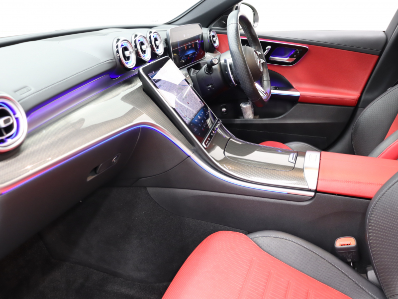 AMG Cクラス C43 4MATIC BSG搭載ﾓﾃﾞﾙ ﾚｰﾀﾞｰSP　現行ﾓﾃﾞﾙ 赤/黒革 ﾊﾟﾉﾗﾏSR ﾅﾋﾞTV ﾌﾞﾙﾒｽﾀｰS 360ｶﾒﾗ Carplay AndroidAuto LEDﾊｲﾊﾟﾌｫｰﾏﾝｽﾗｲﾄ AMGｻｽﾍﾟﾝｼｮﾝ AMGﾅｲﾄﾊﾟｯｹｰｼﾞ AMG強化ﾌﾞﾚｰｷ AMGﾘｱﾙﾊﾟﾌｫｰﾏﾝｽｻｳﾝﾄﾞ AMGｴｱﾛ&19AW　2年保証