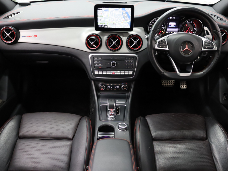 AMG CLAクラス CLA45ｼｭｰﾃｨﾝｸﾞﾌﾞﾚｰｸ 4MATIC ﾚｰﾀﾞｰSP　後期 Pｽﾀ ECO 黒革 ﾊﾟﾉﾗﾏSR ｼｰﾄﾋｰﾀｰ HDDﾅﾋﾞTV BTｵｰﾃﾞｨｵ Carplay Bｶﾒﾗ LEDﾍｯﾄﾞﾗｲﾄ ﾏﾙﾁｶﾗｰｱﾝﾋﾞｴﾝﾄ AMGｴｱﾛ&AMG18AW　2年保証