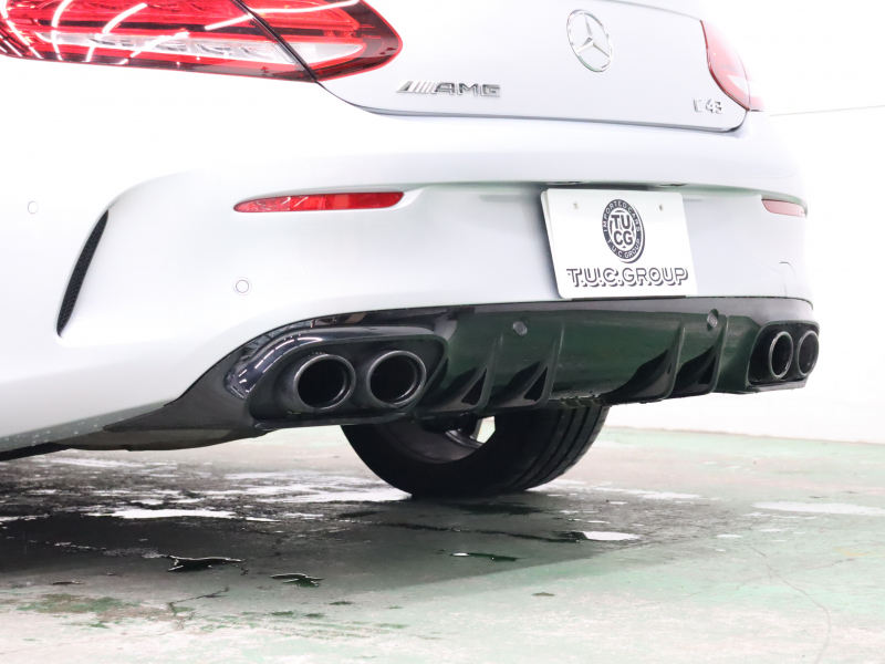 AMG Cクラス C43ｸｰﾍﾟ 4MATIC ﾚｰﾀﾞｰSP　後期 黒革 純正ﾅﾋﾞTV ﾌﾞﾙﾒｽﾀｰS HUD Bｶﾒﾗ 自動ﾄﾗﾝｸ&ﾌｯﾄﾄﾗﾝｸｵｰﾌﾟﾅｰ LEDﾍｯﾄﾞﾗｲﾄ AMGｴｱﾛ&19AW AMGｴｸﾞｿﾞｰｽﾄ　2年保証