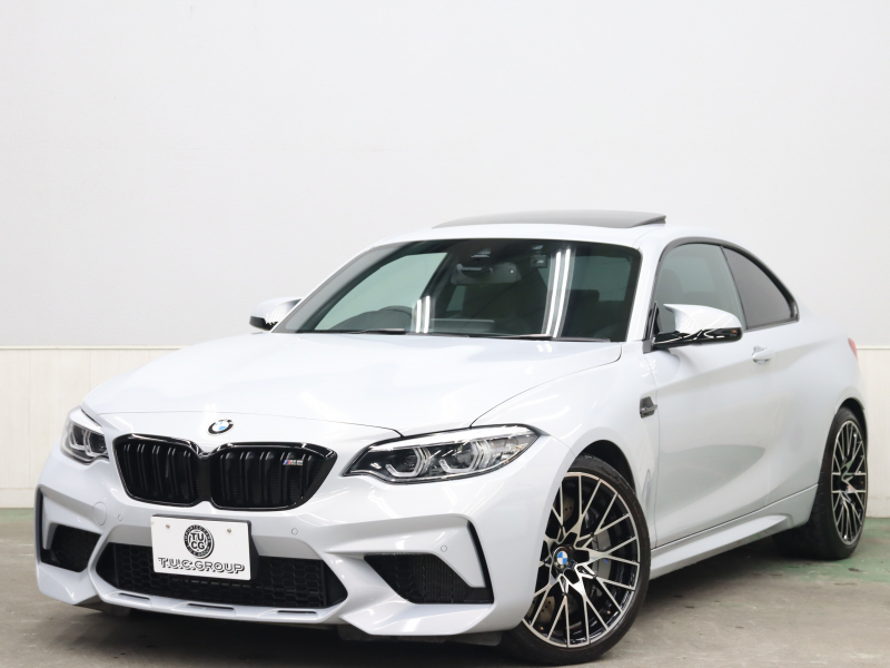 BMW Mシリーズ M2 ｺﾝﾍﾟﾃｨｼｮﾝ　1ｵｰﾅｰ 後期LCI ｺﾝﾌｫｰﾄA ｲﾝﾃﾘｼﾞｪﾝﾄS 黒革 ｻﾝﾙｰﾌ 純正Idriveﾅﾋﾞ harman/kardonｻｳﾝﾄﾞ Bｶﾒﾗ LEDﾍｯﾄﾞﾗｲﾄ ｶｰﾎﾞﾝｲﾝﾃﾘｱ Mﾌﾞﾚｰｷｷｬﾘﾊﾟｰ Mｴｱﾛ&19ｲﾝﾁAW　2年保証
