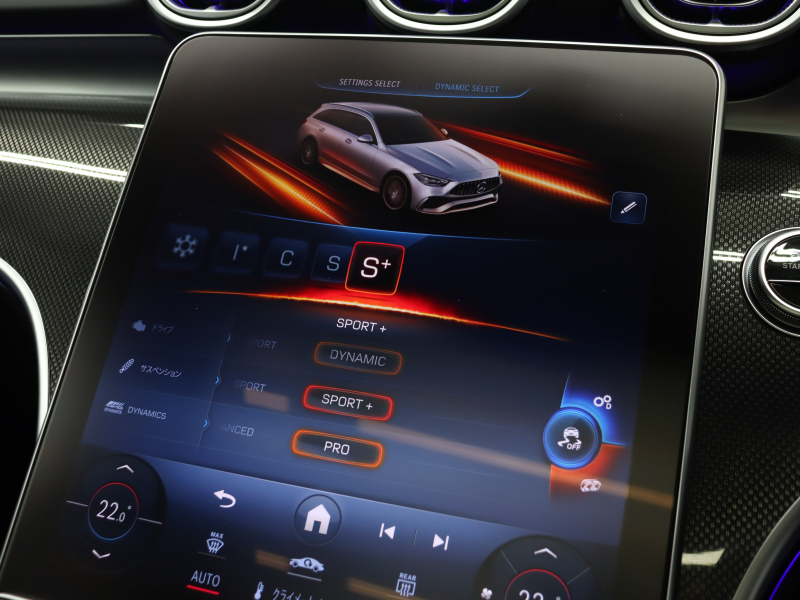 AMG Cクラス C43 4MATIC ｽﾃｰｼｮﾝﾜｺﾞﾝ ﾚｰﾀﾞｰSP BSG搭載　1ｵｰﾅｰ 黒革 ﾊﾟﾉﾗﾏSR 純正HDDﾅﾋﾞ ﾌﾞﾙﾒｽﾀｰS HUD Carplay 360ｶﾒﾗ 自動Rｹﾞｰﾄ AMGｻｽﾍﾟﾝｼｮﾝ AMGﾘｱﾙﾊﾟﾌｫｰﾏﾝｽｻｳﾝﾄﾞ AMGﾅｲﾄPKG AMGｴｱﾛ&19ｲﾝﾁAW　2年保証付