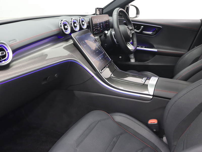 AMG Cクラス C43 4MATIC ｽﾃｰｼｮﾝﾜｺﾞﾝ ﾚｰﾀﾞｰSP BSG搭載　1ｵｰﾅｰ 黒革 ﾊﾟﾉﾗﾏSR 純正HDDﾅﾋﾞ ﾌﾞﾙﾒｽﾀｰS HUD Carplay 360ｶﾒﾗ 自動Rｹﾞｰﾄ AMGｻｽﾍﾟﾝｼｮﾝ AMGﾘｱﾙﾊﾟﾌｫｰﾏﾝｽｻｳﾝﾄﾞ AMGﾅｲﾄPKG AMGｴｱﾛ&19ｲﾝﾁAW　2年保証付