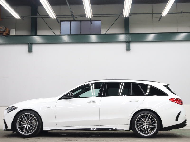 AMG Cクラス C43 4MATIC ｽﾃｰｼｮﾝﾜｺﾞﾝ ﾚｰﾀﾞｰSP BSG搭載　1ｵｰﾅｰ 黒革 ﾊﾟﾉﾗﾏSR 純正HDDﾅﾋﾞ ﾌﾞﾙﾒｽﾀｰS HUD Carplay 360ｶﾒﾗ 自動Rｹﾞｰﾄ AMGｻｽﾍﾟﾝｼｮﾝ AMGﾘｱﾙﾊﾟﾌｫｰﾏﾝｽｻｳﾝﾄﾞ AMGﾅｲﾄPKG AMGｴｱﾛ&19ｲﾝﾁAW　2年保証付