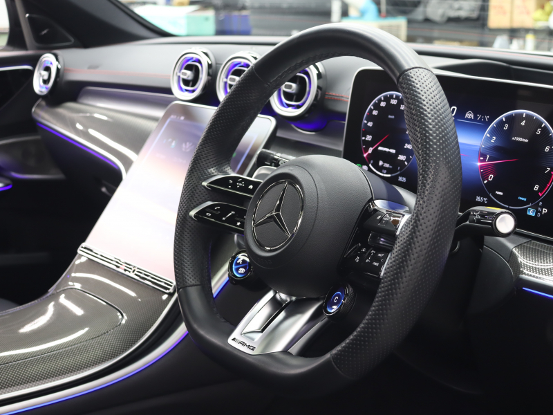 AMG Cクラス C43 4MATIC ｽﾃｰｼｮﾝﾜｺﾞﾝ ﾚｰﾀﾞｰSP BSG搭載　1ｵｰﾅｰ 黒革 ﾊﾟﾉﾗﾏSR 純正HDDﾅﾋﾞ ﾌﾞﾙﾒｽﾀｰS HUD Carplay 360ｶﾒﾗ 自動Rｹﾞｰﾄ AMGｻｽﾍﾟﾝｼｮﾝ AMGﾘｱﾙﾊﾟﾌｫｰﾏﾝｽｻｳﾝﾄﾞ AMGﾅｲﾄPKG AMGｴｱﾛ&19ｲﾝﾁAW　2年保証付