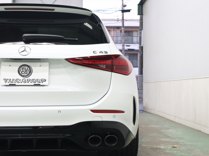 AMG Cクラス C43 4MATIC ｽﾃｰｼｮﾝﾜｺﾞﾝ ﾚｰﾀﾞｰSP BSG搭載　1ｵｰﾅｰ 黒革 ﾊﾟﾉﾗﾏSR 純正HDDﾅﾋﾞ ﾌﾞﾙﾒｽﾀｰS HUD Carplay 360ｶﾒﾗ 自動Rｹﾞｰﾄ AMGｻｽﾍﾟﾝｼｮﾝ AMGﾘｱﾙﾊﾟﾌｫｰﾏﾝｽｻｳﾝﾄﾞ AMGﾅｲﾄPKG AMGｴｱﾛ&19ｲﾝﾁAW　2年保証付