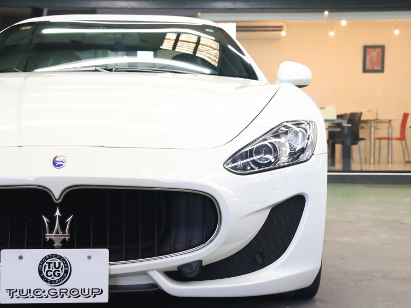 マセラティ グランツーリズモ ｽﾎﾟｰﾂ MCｵｰﾄｼﾌﾄ　紺革 ﾍｯﾄﾞﾗｲﾆﾝｸﾞｱﾙｶﾝﾀﾗ 純正SDﾅﾋﾞ Bｶﾒﾗ PTS ｸﾙｺﾝ ETC ﾄﾗｲﾃﾞﾝﾄｽﾃｯﾁ ｸﾞﾚｰｼｰﾄﾍﾞﾙﾄ ﾋﾞｱﾝｺｼｰﾄｽﾃｯﾁ 純正20ｲﾝﾁAW(MCﾏｯﾄｸﾞﾗﾌｧｲﾄ)　2年保証