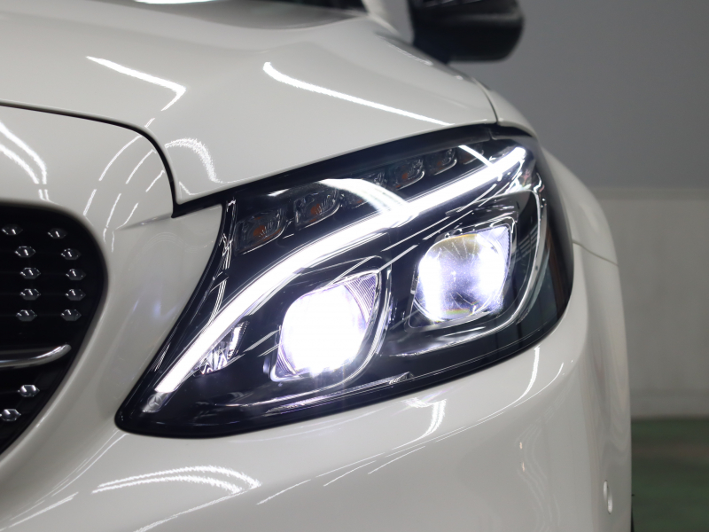 AMG Cクラス C43 4MATIC ｸｰﾍﾟ  ﾚｰﾀﾞｰSP　黒革 ﾊﾟﾉﾗﾏSR 純正ﾅﾋﾞTV ﾌﾞﾙﾒｽﾀｰS ﾍｯﾄﾞｱｯﾌﾟD ﾊﾞｯｸｶﾒﾗ 自動Rｹﾞｰﾄ&ﾌｯﾄﾄﾗﾝｸｵｰﾌﾟﾅｰ  LEDﾗｲﾄ AMGｴｸﾞｿﾞｰｽﾄｼｽﾃﾑ AMGｻｽﾍﾟﾝｼｮﾝ AMGｴｱﾛ&19ｲﾝﾁAW　2年保証付